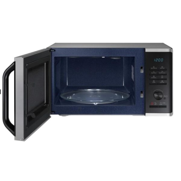 Samsung Forno a Microonde Grill Cottura Croccante 23L 800W con Grill 1100W Silver e Nero MG2AK3515AS4