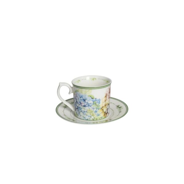 Set 2 Pz Tazze Flora New Bone China Brandani1 1