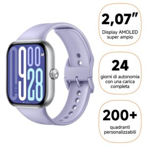 Xiaomi Redmi Watch 5 Viola Lavanda Smartwatch BHR9388GL