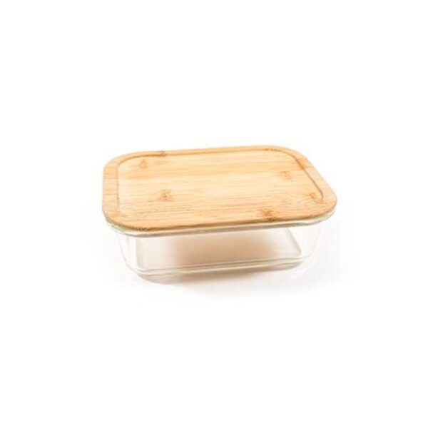 Contenitore Ermetico in Vetro Bamboo Style 1040 ML Mercury
