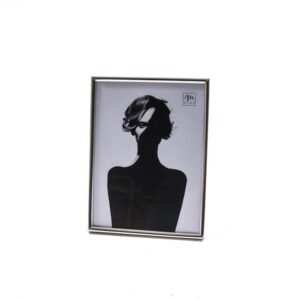 Cornice Portafoto in Metallo Argento 15x20 Cm Mercury