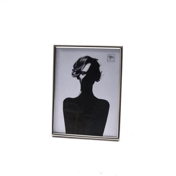 Cornice Portafoto in Metallo Argento 15x20 Cm Mercury