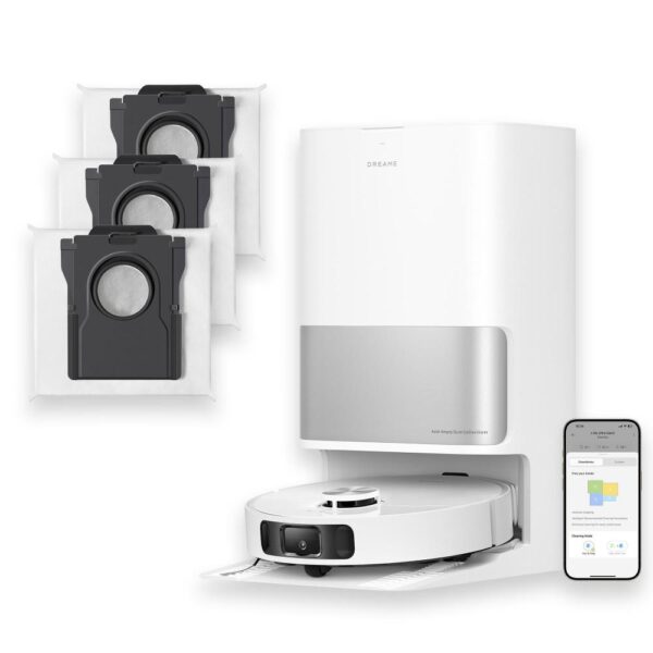Dreame L10S Ultra Gen2 Combo Robot Aspirapolvere Lavapavimenti con 5 Sacchetti 10.000Pa