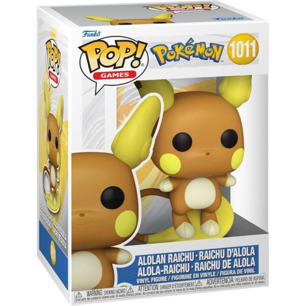 Funko Pop Games Pokemon Raichu Alolan Alolan 1