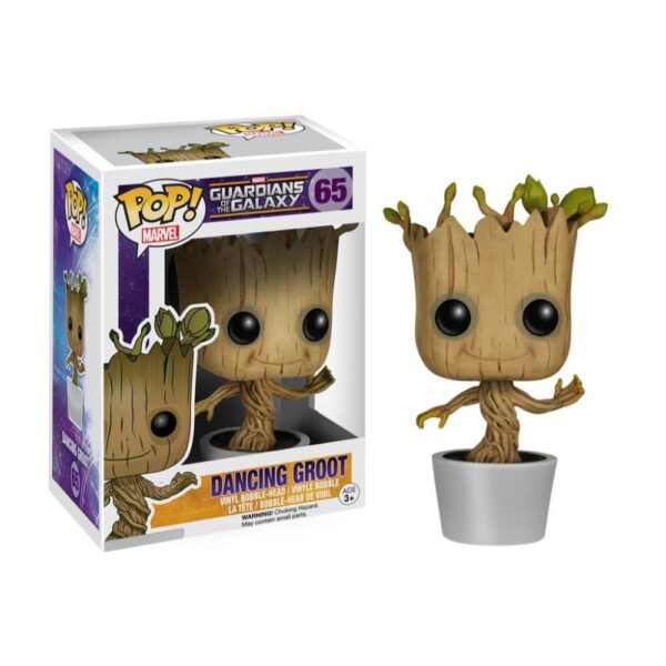 Funko Pop Marvel Dancing Groot Bobble Action Figure