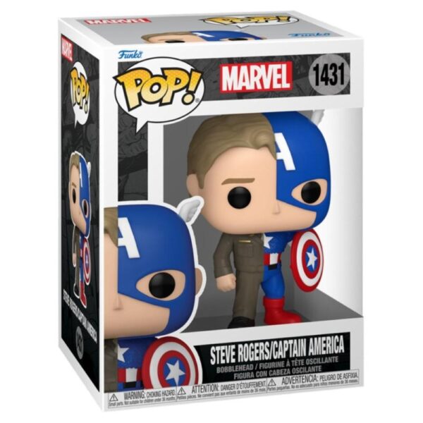 Funko Pop Marvel Split Captain America 1