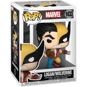 Funko Pop! Marvel: Split - Wolverine/Logan​ - Marvel Comics