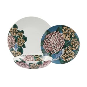 Servizio Piatti 12 Pz Coupe Floral Reminisce Maxwell & Williams