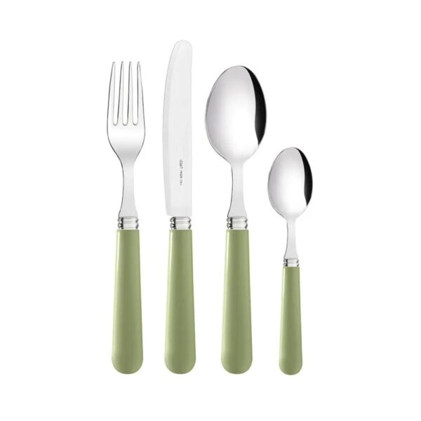 Set 24 Posate New Senna Verde Abert