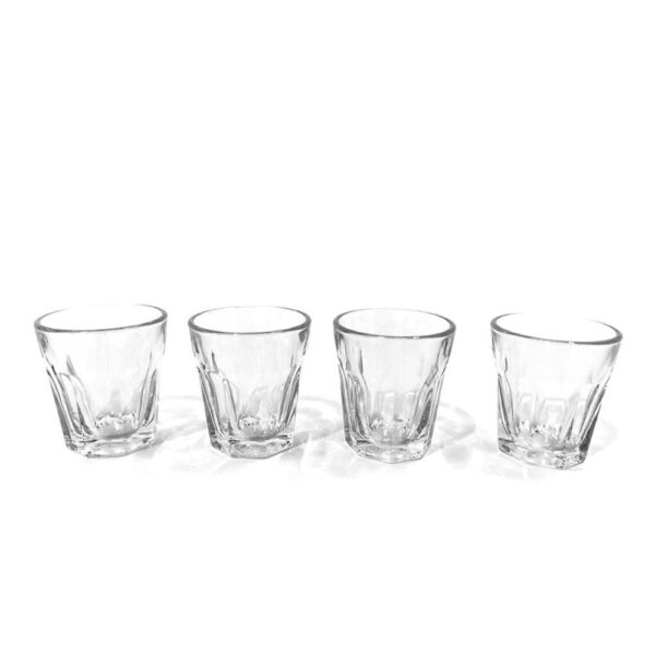 Set 4 Bicchierini Trasparenti Liquore Everest Mercury