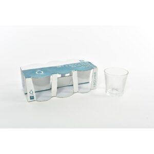Set 6 Bicchieri Honey in Vetro Trasparente 280 ML Mercury