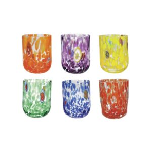 Set 6 Bicchieri Pavone Brandani