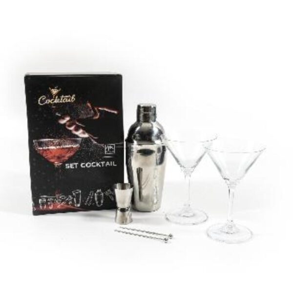 Set Cocktail 6 Pz con Shaker 500 ML Mercury