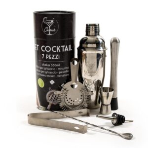 Set Cocktail 7 Pz con Shaker Mercury