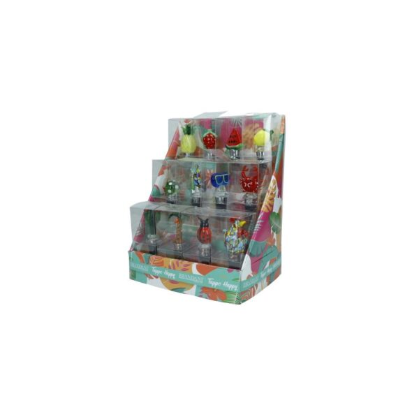 Tappo Happy in Vetro Decoro CASUALE Brandani 1