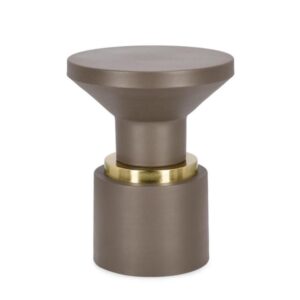 Tavolino Mudit Fango D35Cm Bizzotto