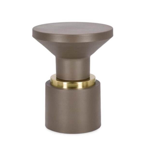 Tavolino Mudit Fango D35Cm Bizzotto
