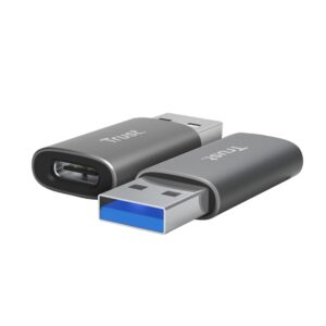 Trust Adattatore USB-A to USB-C Calyx (2 Pezzi)