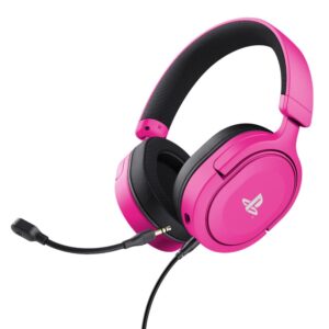 Trust Cuffia Gaming con Cavo per PS5 GXT498P Rosa