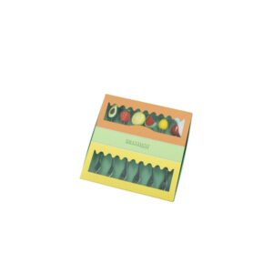 forchettina silver frutti ass set 6 pz inox silicone
