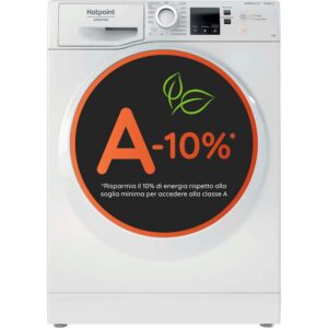 Hotpoint NF97WK IT Lavatrice Libera Installazione 9Kg 1400 Giri Bianco