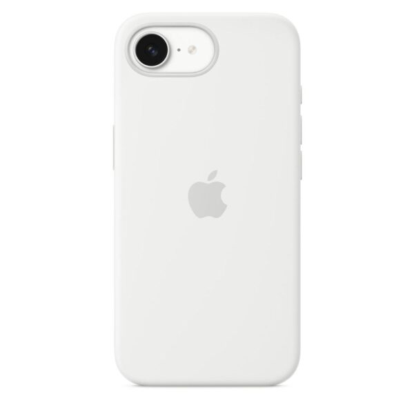 Apple Cover per iPhone 16e in silicone Bianco