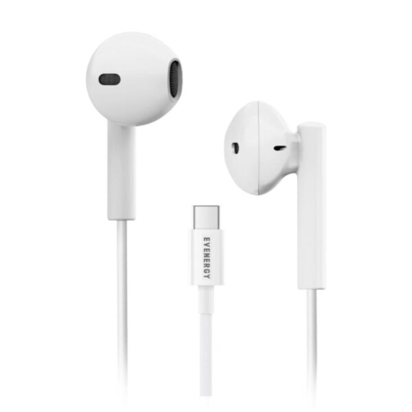 Auricolari Usb C Evenergy Bianco SBS