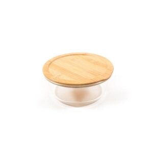 Contenitore Ermetico in Vetro Bamboo Style 950 ML 18.1 x h.7 Cm Mercury