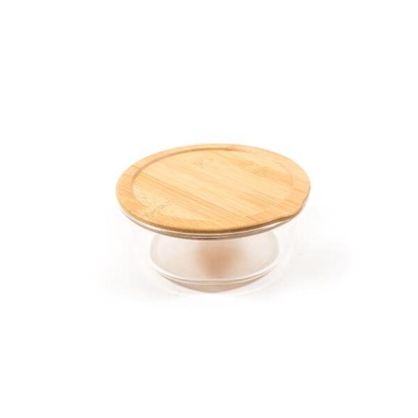 Contenitore Ermetico in Vetro Bamboo Style 950 ML 18.1 x h.7 Cm Mercury 04560
