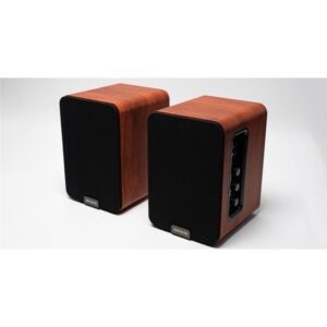 Coppia di Casse Attive Bookshelf 70 W 2 Vie Legno Aiwa ASP-A200BR