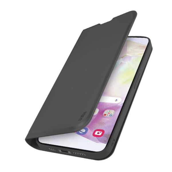 Cover Wallet Smooth per Samsung A36 Nero SBS