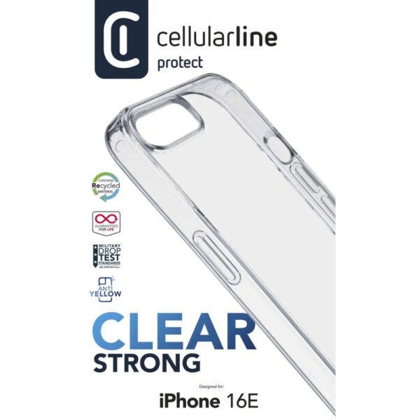 Custodia Rigida trasparente per iPhone SE 2025 CellularLine