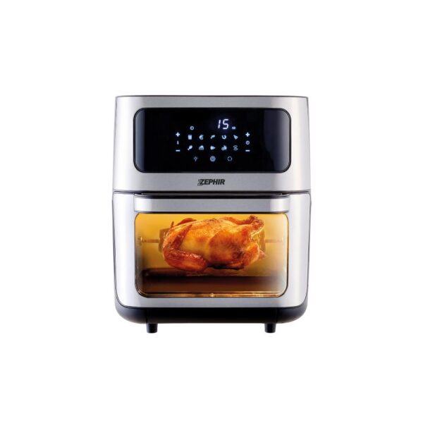 Friggitrice ad Aria 1800W 12LT con girarrosto Zephir ZHC121S