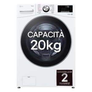 Lg F0P3020TSWC Lavatrice 20Kg Classe B Wi-Fi AI DD