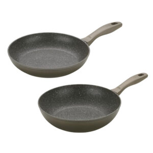 Padella 32 Cm e Wok 28 Cm Earth Abert