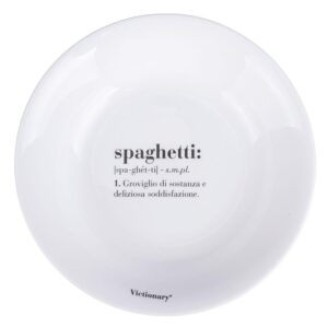 Piatto Fondo 22Cm Opale Victionary Spaghetti Villa D'Este