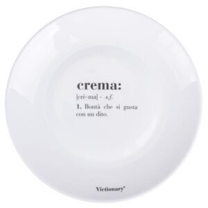 Piatto Frutta 20.5Cm Opale Victionary Crema Villa D'Este