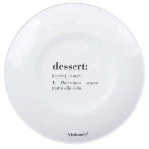 Piatto Frutta 20.5Cm Opale Victionary Dessert Villa D'Este