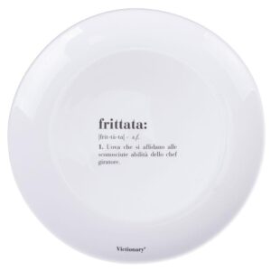 Piatto Piano Tondo 27Cm Victionary Frittata Villa D'Este