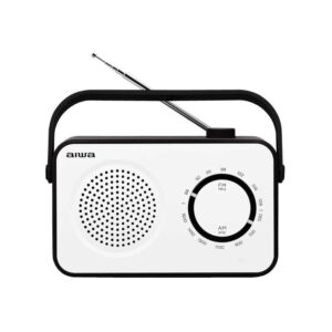 Radio Analogica Portatile Bianca Aiwa R-190BW