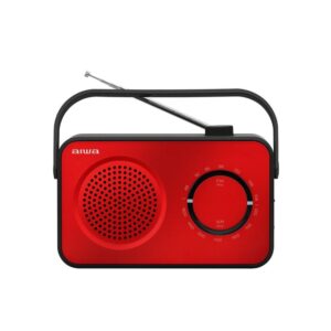 Radio Analogica Portatile Rossa Aiwa R-190RD