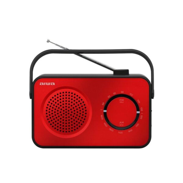 Radio Analogica Portatile Rossa Aiwa R 190RD 1
