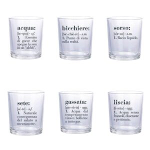 Set 6 Bicchieri Acqua Victionary 360ML Villa D'Este