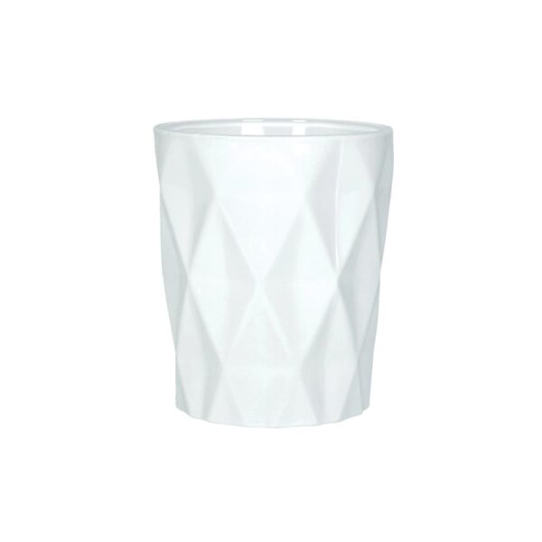 Set 6 Calici Diamante Brandani Vetro Bianco 517591