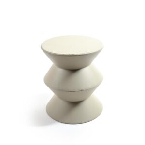 Sgabello Tavolino in Metallo 31 x h.37Cm Mercury