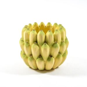 Vaso Banane in Cemento 19.5 x 19.5 x h.15.5 Cm Mercury