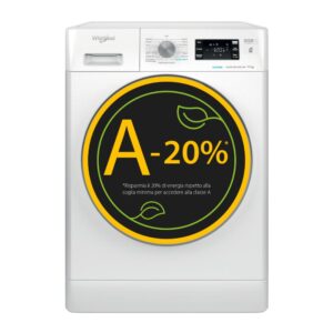 Whirlpool FFB1048BSVIT Lavatrice 10Kg Classe A-20% Vapore