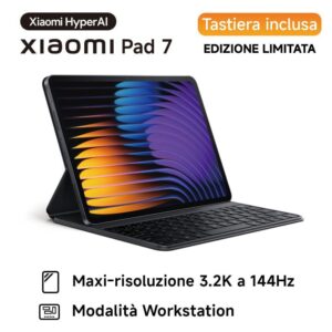 Xiaomi Pad 7 Grigio con tastiera inclusa Tablet 11.2" 128GB 8GB