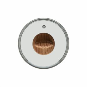 Coperchio trasparente con foro 16 cm Forged Tognana