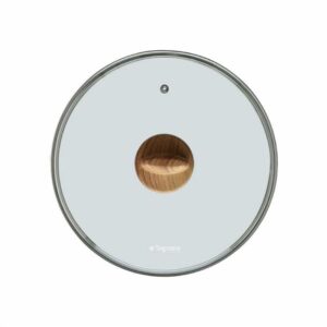 Coperchio trasparente con foro 28 cm Forged Tognana
